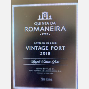  Quinta da Romaneira Vintage 2018